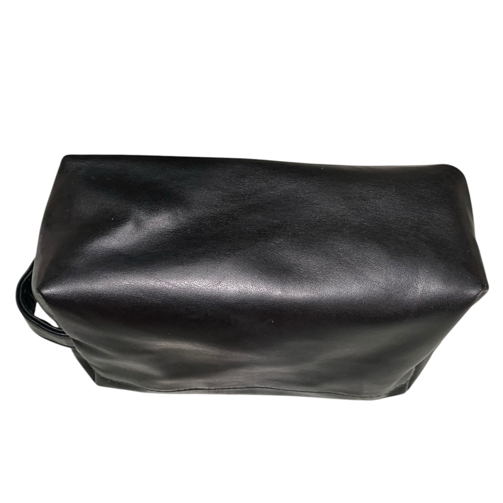 Yves Saint Laurent Black Parfum Cosmetic Bag Sleek Minimalist Design - Picture 6 of 9
